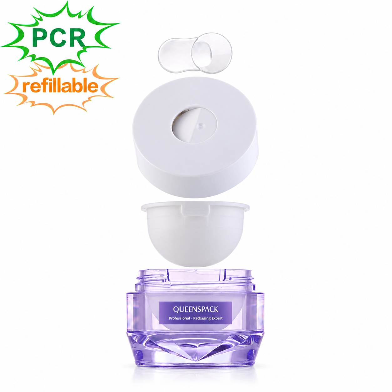 QS1001B Acrylic Jar