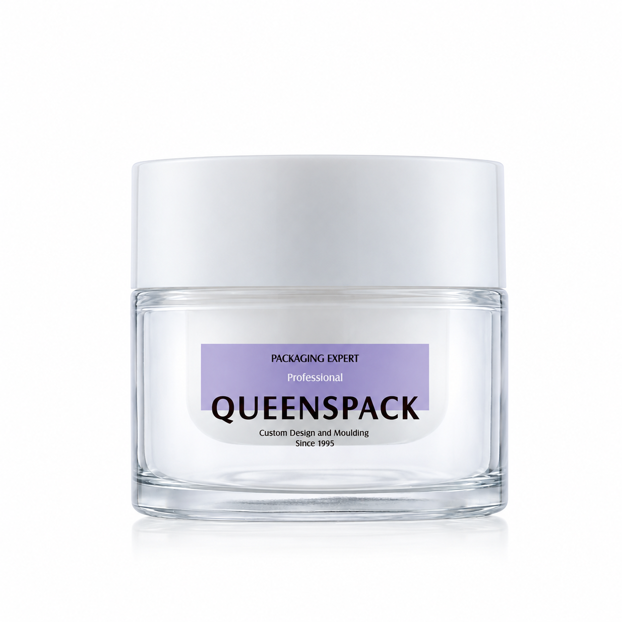 QS1003V Glass cream bottle