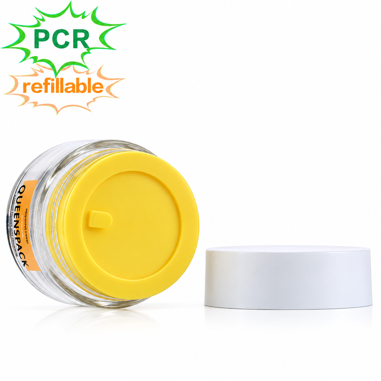 QS1003U Glass cream bottle